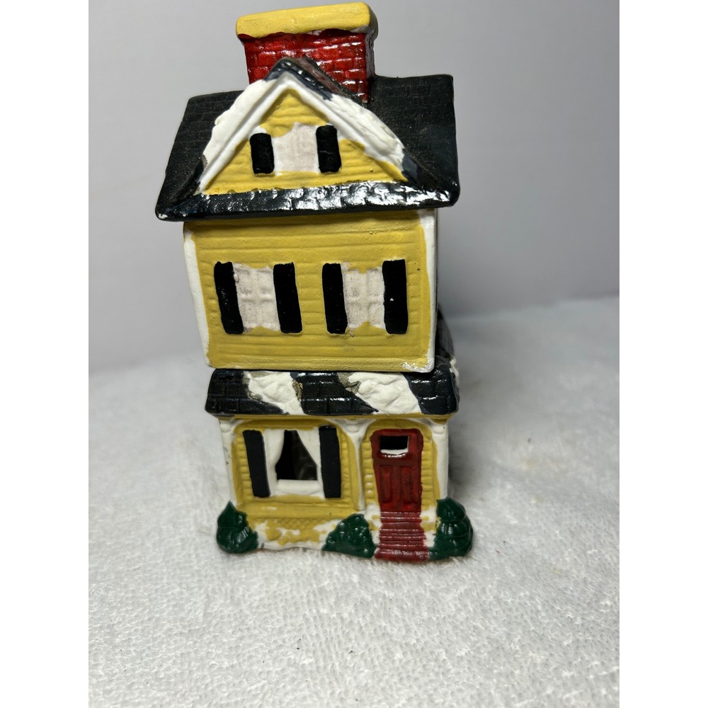 Olde Tyme Christmas Simmering Potpourri House Ceramic Vintage 1988 CSPP-303